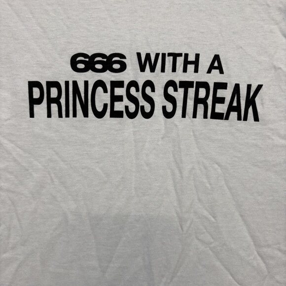 Charli XCX “666 With a Princess Streak” Hyperpop Album T-Shirt Size Medium - Picture 2 of 4